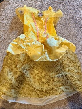 Yellow Princess Dress Kids Costume